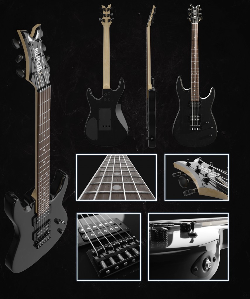Guitar model preview image 2